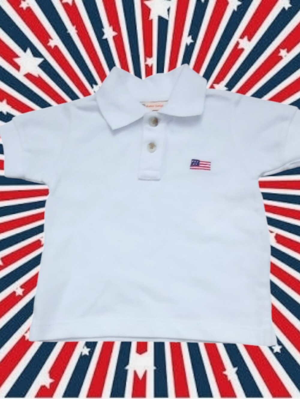 Baby Luigi Boy's Classic White Polo Short Sleeve Polo Shirt